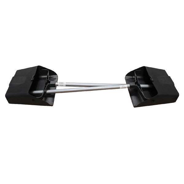 1 CT-PACK OF DUST PAN LOBBY BLK PLAS