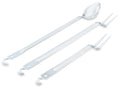 21 IN-PACK OF SPOON SOLID S-S W/HOOK HNDL