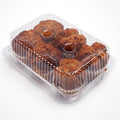 250-PACK OF Container Food 6-Pack Compostable PLA 3.25" Cupcake & Muffin Containers | Good Natured Products | 250 count