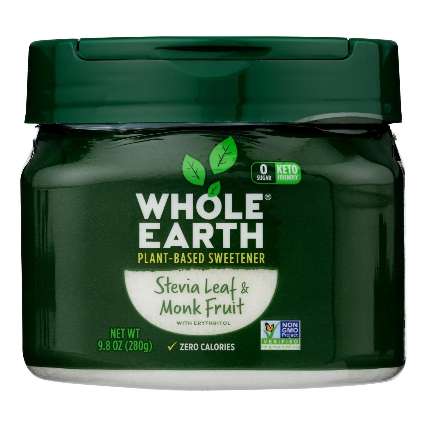 8-PACK OF SUGAR SUBSTITUTE STEVIA LEAF & MONK FRUIT