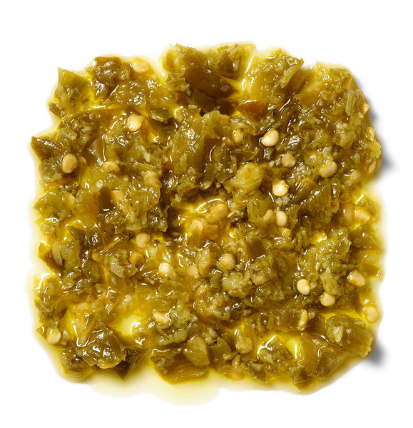 6-PACK OF SAUCE CHILI GREEN HOT CRUNCH