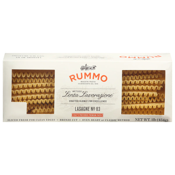 12-PACK OF PASTA LASAGNA BRONZE CUT