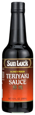 6-PACK OF SAUCE TERIYAKI HONEY MIRIN 10 OUNCE - CASE OF 6