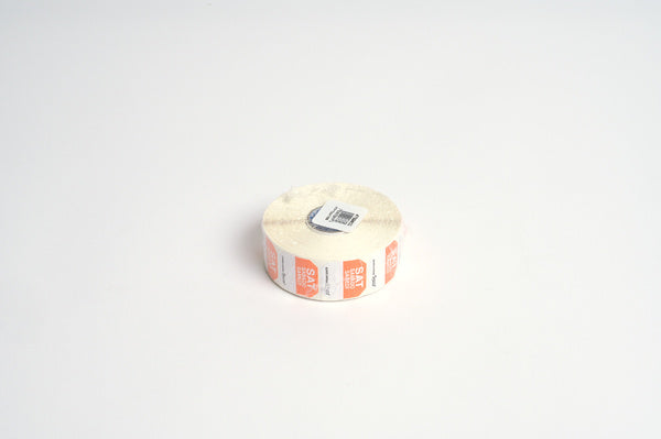 1000CT-PACK OF LABEL ROLL SATURDAY 1 ORG
