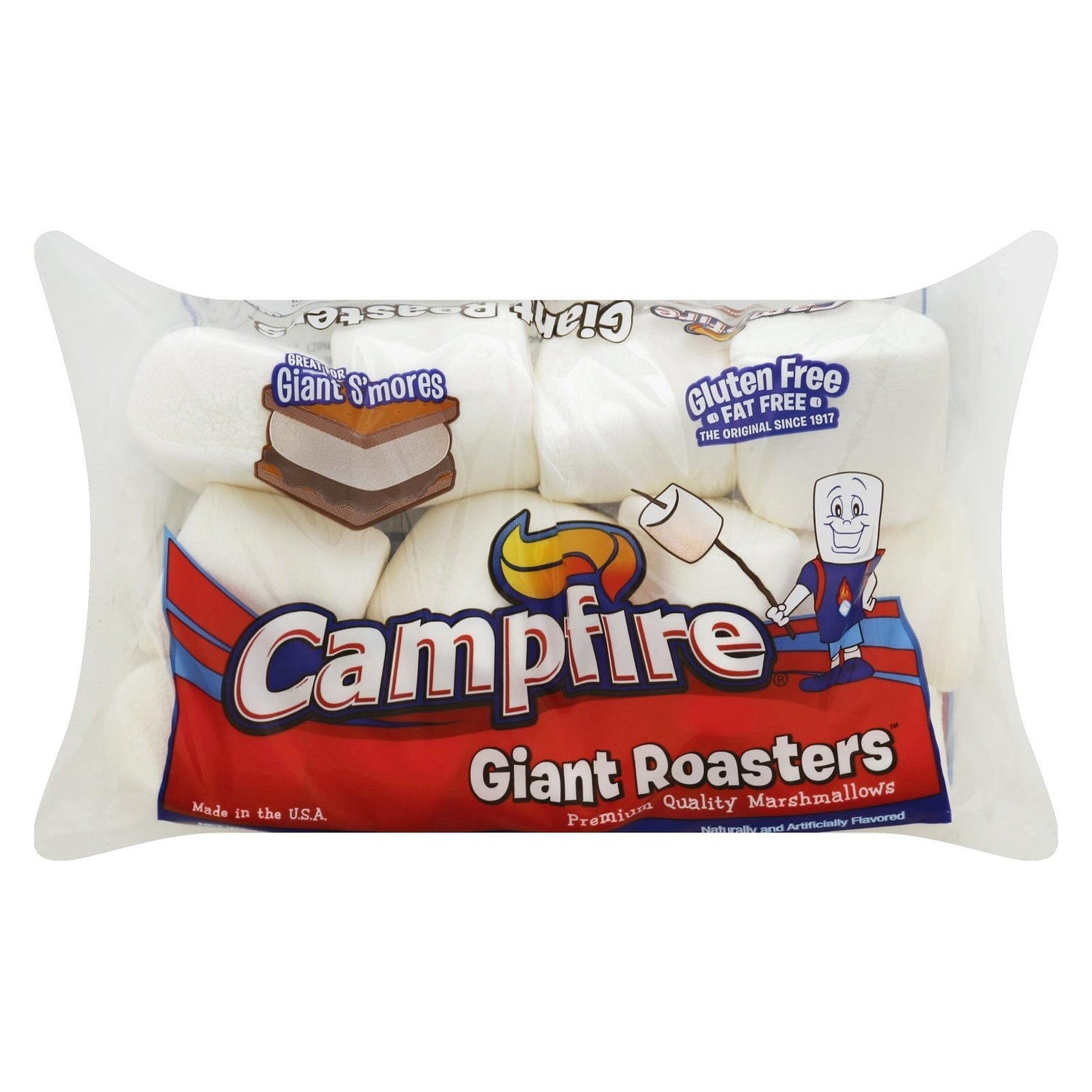 12-PACK OF MARSHMALLOW LARGE GIANT ROASTERS