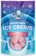 12-PACK OF Candy, Freeze Dried Ice Cream - Red Raspberry, Arctic Farms