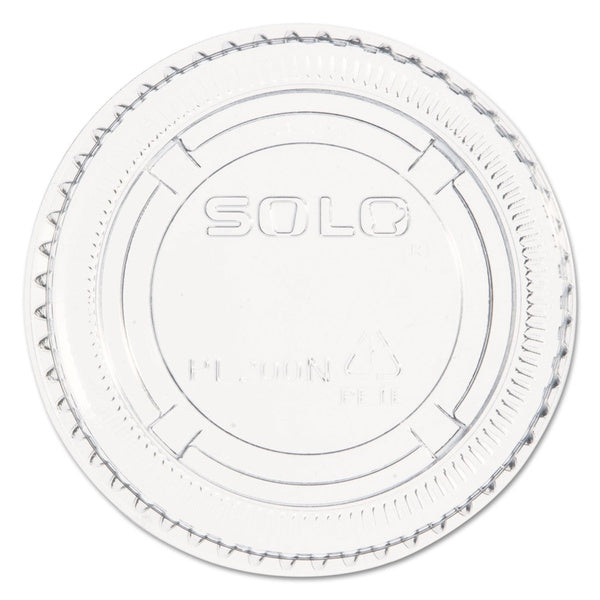 2500-PACK OF Lid Clear Dart PL200N Clear Portion and Souffle Cup Lids - Secure Fit for Portion Cups (2500 Count)