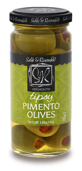 6-PACK OF OLIVE COCKTAIL TIPSY