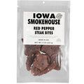 6-PACK OF Beef Steak Bites Red Pepper 8 oz, Iowa Smokehouse