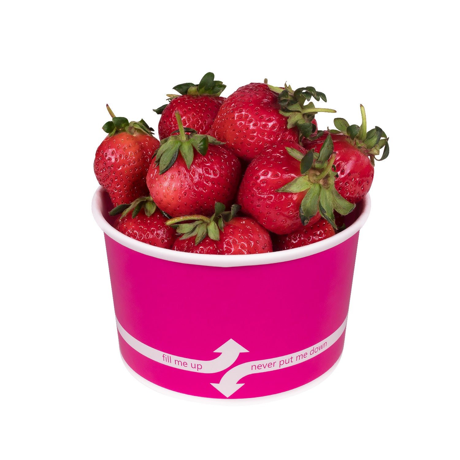600-PACK OF Container Takeout Karat 600 ct 20 oz Paper Food Containers | 127 mm | Pink
