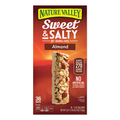 36-PACK OF SNACK BAR ALMOND