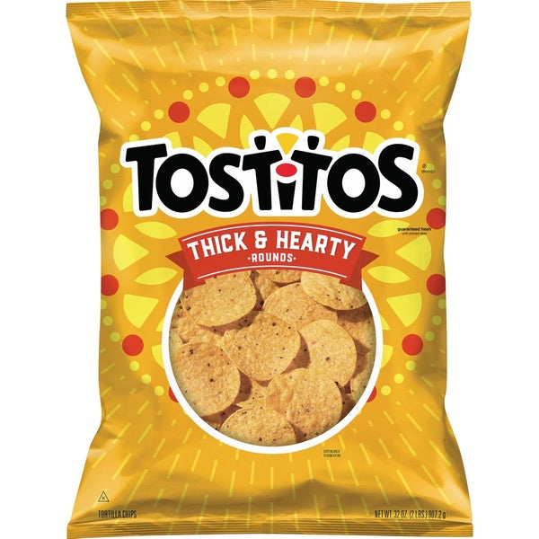 3-PACK OF CHIP TORTILLA YEL RND THCK
