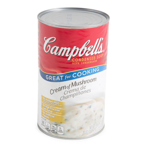 12-PACK OF SOUP CREAM OF MUSHROOM COND