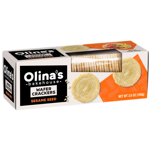 12-PACK OF CRACKER WAFER SESAME