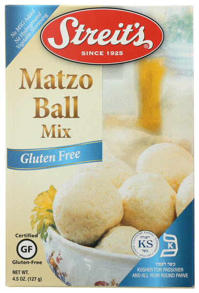 12-PACK OF Mix Matzo Ball Streits 4.5 oz