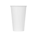 1000-PACK OF Cup Paper Karat 1,000 ct 16 oz Paper Coffee Cups | White | 90 mm