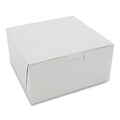 250-PACK OF Box Bakery SCT 1505 Premium White Bakery Boxes - 3 in. x 6 in. x 6 in. One-Piece Design (250 Count)