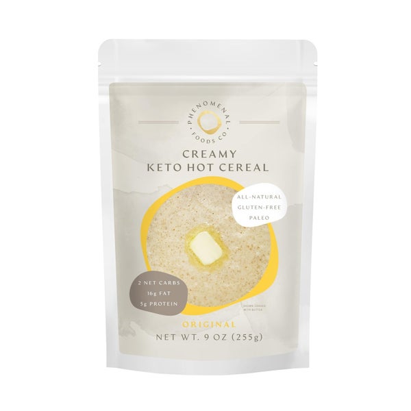 8-PACK OF Cereal Hot, Creamy Keto Original, Phenomenal Foods Co.