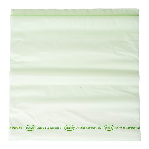 240-PACK OF Bag Storage BioBag Compostable Resealable Quart Food Storage Bags | 12 box case | 240 bags