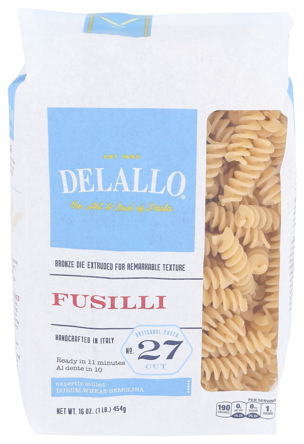 8-PACK OF PASTA FUSILLI FUSILLI