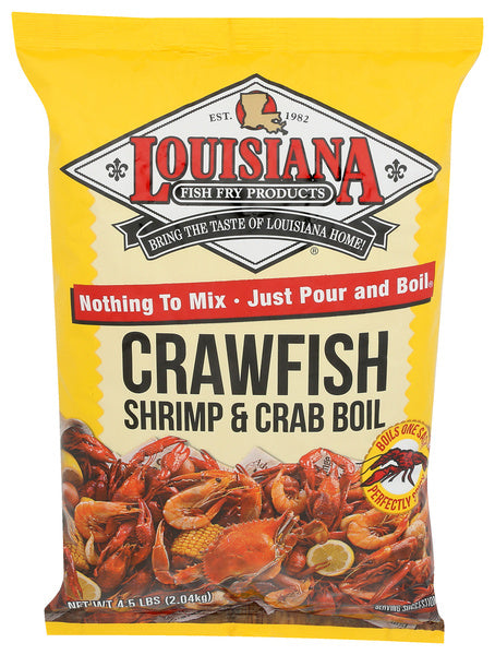 6-PACK OF SEASONING BLEND CRAWFISH SHRIMP & CRAB BOIL 4.5 US POUND - CASE OF 6