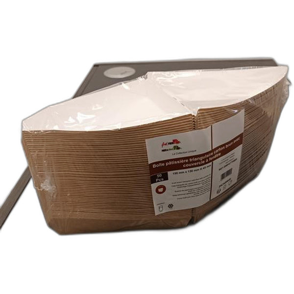 4-PACK OF BOX BROWN F/SLICE 1 PC WNDW