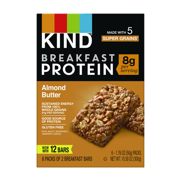 6-PACK OF SNACK BAR ALMOND BUTTER