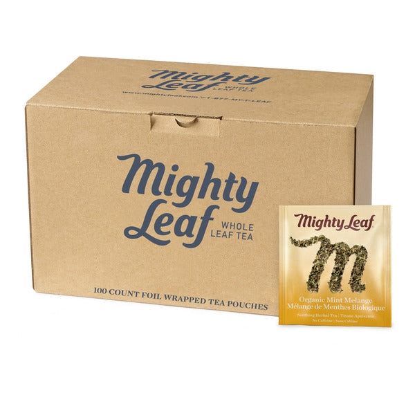100- PACK OF TEA BAG MINT ORGANIC WHL LF