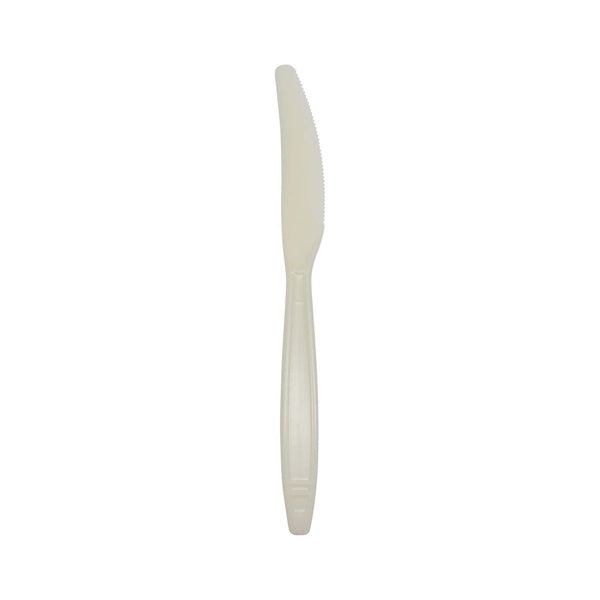 1000-PACK OF Knife Classic Karat Earth Heavy Weight Bio-Based Knives, Natural - 1,000 pcs