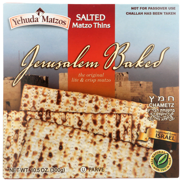 12-PACK OF Matzo Passover Yehuda 10.5 oz