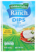 24-PACK OF Dip Ranch Hidden Valley R 1 oz