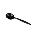 1000-PACK OF Spoon Soup Karat 1,000 ct PP Plastic Medium Weight Soup Spoons Bulk Box, Black