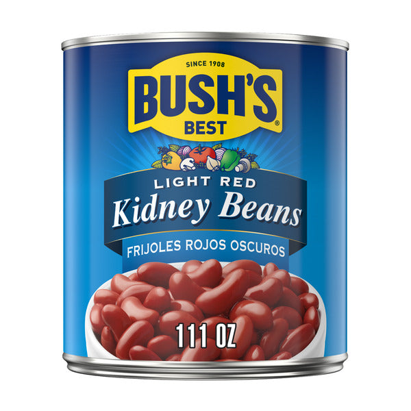 6-PACK OF BEAN KIDNEY LIGHT RED