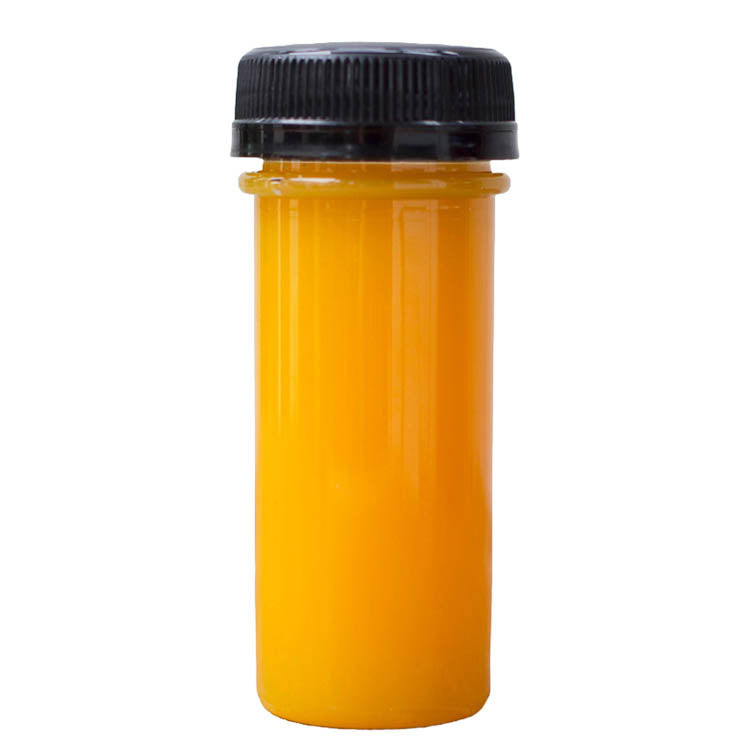 550-PACK OF BOTTLE PLASTIC 2 oz Round Energy PET Plastic Juice Bottles | Highest Quality | 550 count