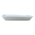 400-PACK OF Tray Foam GEN 3PWH Foam Meat Trays - 8.7 x 6.6 x 1.1 Inches - Durable White Packaging for Meat, Cheese, and Produce (400 Count)