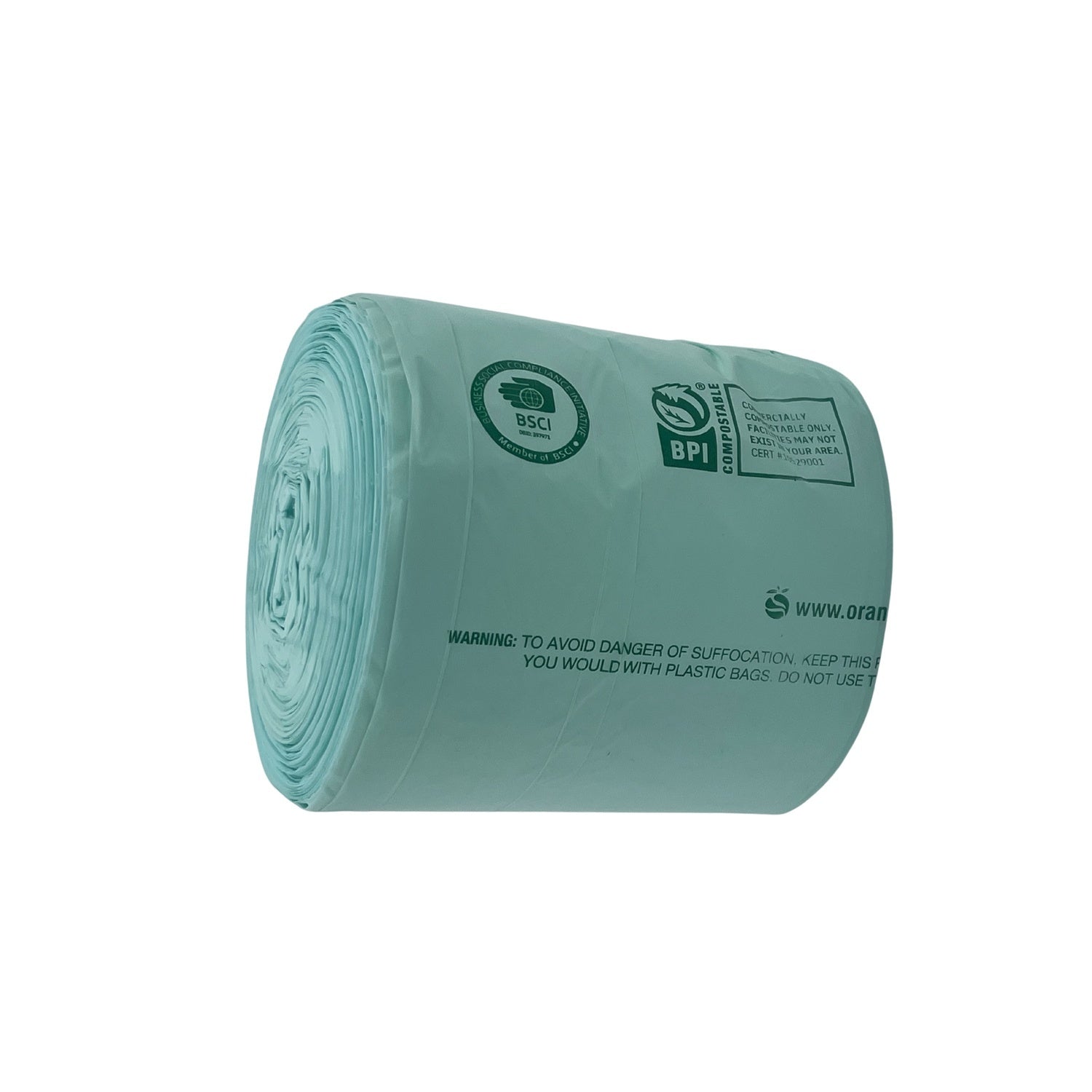 1200-PACK OF Liner Compst Roll Trash 16.9 Inch X 17.7 Inch 0.71 Mil Green