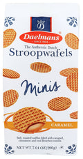 12-PACK OF WAFFLE DUTCH STROOPWAFELS, CARAMEL MINIS