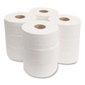 12-PACK OF Morcon VT110 2-Ply Jumbo Bath Tissue Rolls - Septic Safe, White, 12 Rolls per Carton for Efficient Restroom Solutions