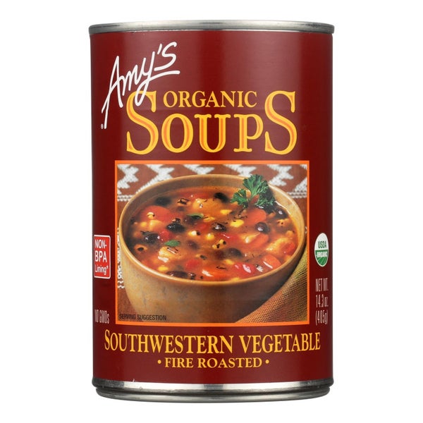 12-PACK OF SOUP VEGETABLE FIRE ROASTED SOUTHWESTERN VEGETABLE