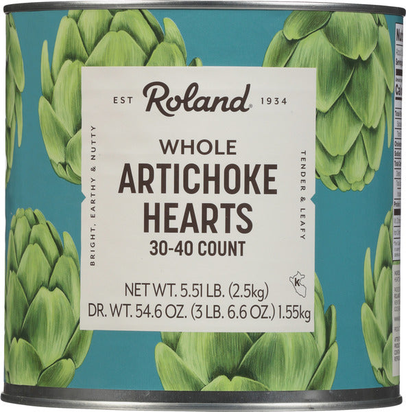6-PACK OF ARTICHOKE HEART 30/40CT IMP