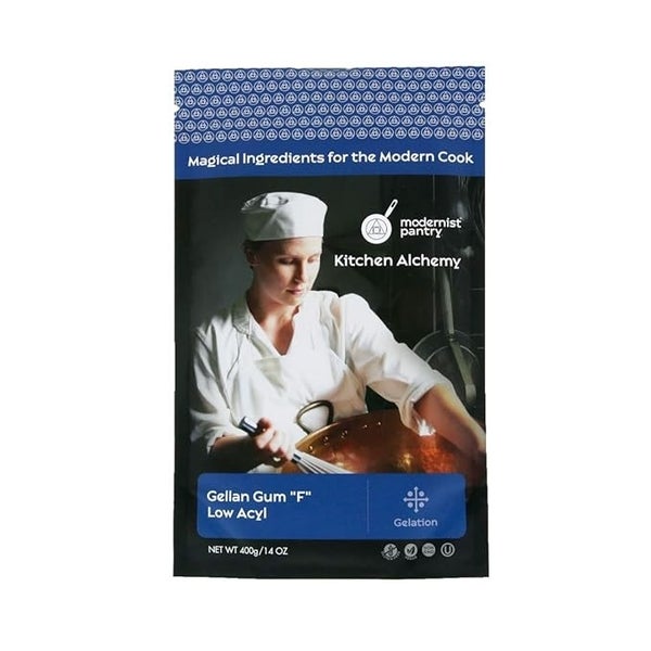 6-PACK OF Powder Gel - Gellan Gum F Low Acyl Gellan Gum 400g (6 pack)