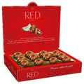 8-PACK OF Candy Praline, RED Milk Chocolate Diamond with Coconut Filling, Chocolette Distribution