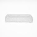 50-PACK OF Heavy Duty Container Disp 10.1"x7.4"x2"Sakura Sushi Tray w/ Clear Lid #025 200sets