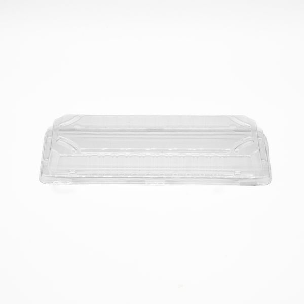 50-PACK OF Heavy Duty Container Disp 10.1"x7.4"x2"Sakura Sushi Tray w/ Clear Lid #025 200sets