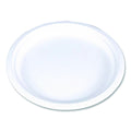 500-PACK OF SCT 18140WPF ChampWare Molded Fiber Tableware, Molded Fiber Plate, 9" dia, White, 125 Plates/Sleeve, 4 Sleeves/Carton
