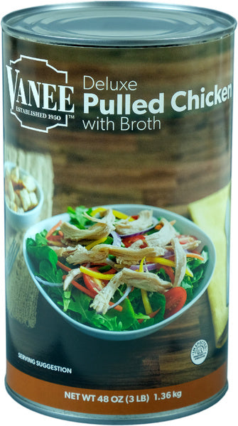 48 OZ-PACK OF CHICKEN CANNED PULLED DLX