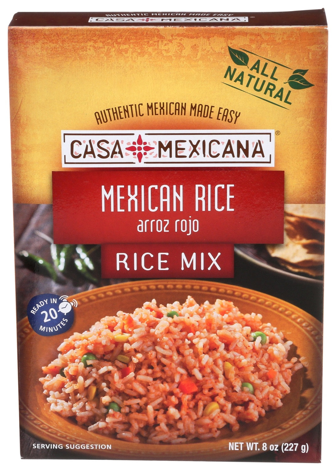12-PACK OF RICE MEXICAN ARROZ ROJO
