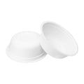 1000-PACK OF Bowl Food Karat Earth 16oz PFAS Free Eco-Friendly Bagasse Rice Bowl, White - 1,000 pcs