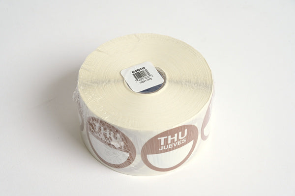 1000CT-PACK OF LABEL ROLL PERM RND CLD THU 2"