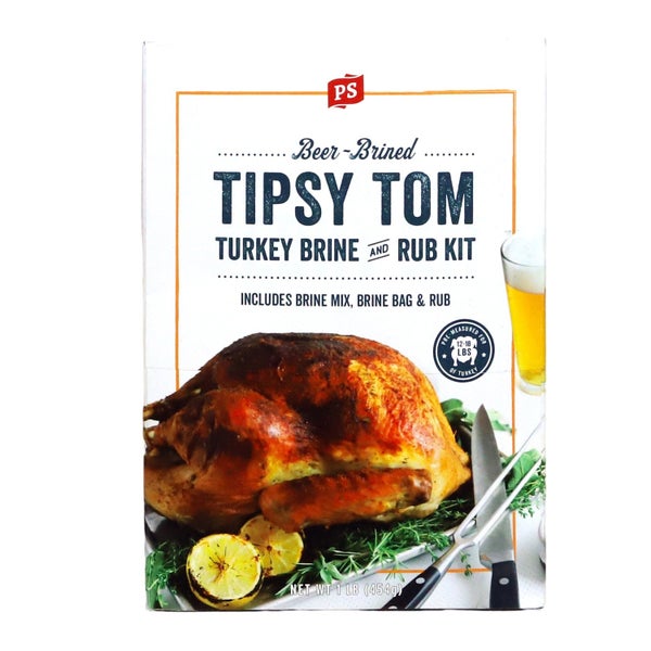 12-PACK OF Rub Brine Kit Tipsy Tom Turkey, PS Seasoning
